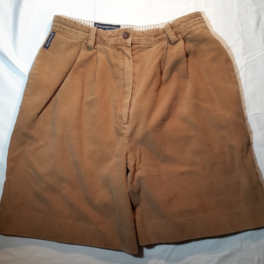 Ambercrombie and Fitch Corduroy Shorts